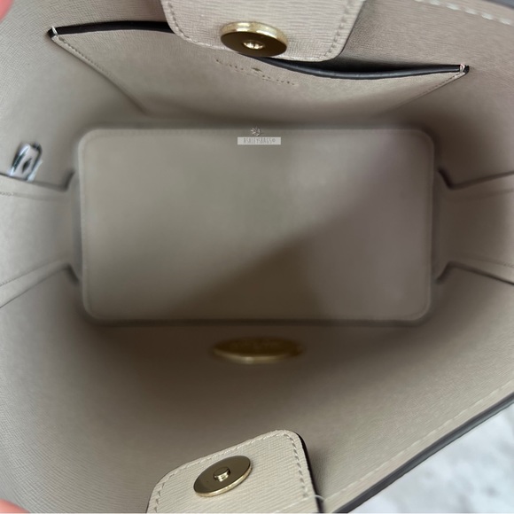 Kate Spade Darcy Bucket Bag & Small Zip Card Case Wallet In Peach Nectar Pink - Picture 8 of 15